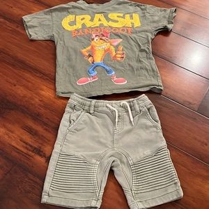 🦊Boy set Crash Bandicoot 🦊